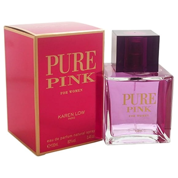 Perfume Karen Low Pure Pink Eau De Parfum para mujer, 100 ml