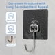 thumbnail image 3 of Ganchos de pared BaGushan, paquete de 10, alta resistencia, 27 kg, impermeables, 3 of 6