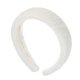 thumbnail image 1 of Bargains Únicos Diadema Esponjosa y Peluda Color Sólido Banda para el Cabello Diadema de Peluche Aro para el Cabello Suave y Peludo Accesorio de Moda Blanco, 1 of 7