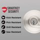 thumbnail image 3 of Manilla de entrada con llave Kwikset Tustin SmartKey, 3 of 3