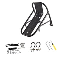 Ioensy - Portaequipajes Delantero Para Bicicleta, Alforja De Carga, Portabicicletas Para Ciclismo Al Aire Libre Con Herramienta