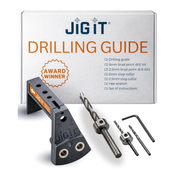 Guía de taladrado bajo encimera ROCKLER JIG IT para Blum Tandem