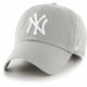 thumbnail image 1 of Gorra New York Yankees Clean Up del 47, ajustable, gris, para adultos, 1 of 2