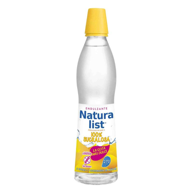 Endulzante Líquido Sucralosa Botella 270 ml Naturalist