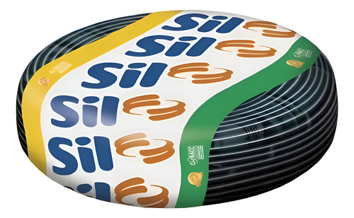 Cable Cordón Eléctrico Sil Flexible 3X1,50Mm2 100M Negro Sec Negro