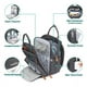 thumbnail image 3 of Mochila Pañalera Portátil Viaje Impermeable Mama Bebé Lau, 3 of 3