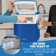 thumbnail image 4 of Máquina de Hielo Deco Chef 18 kg/24 h Control Digital Azul, 4 of 9
