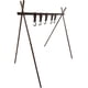 thumbnail image 1 of Trípode portátil para colgar utensilios de cocina, estante colgante plegable, estante colgante para acampar, soporte para colgar utensilios de cocina portátil, organizador de almacenamiento con gancho, 1 of 6