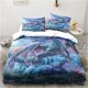 thumbnail image 1 of Dragon Bedding Halloween Magic World Gift Twin Bedding Set 3 Piece Comforter Set Bed Duvet Cover Double King CoverBed Sheets, 1 of 5