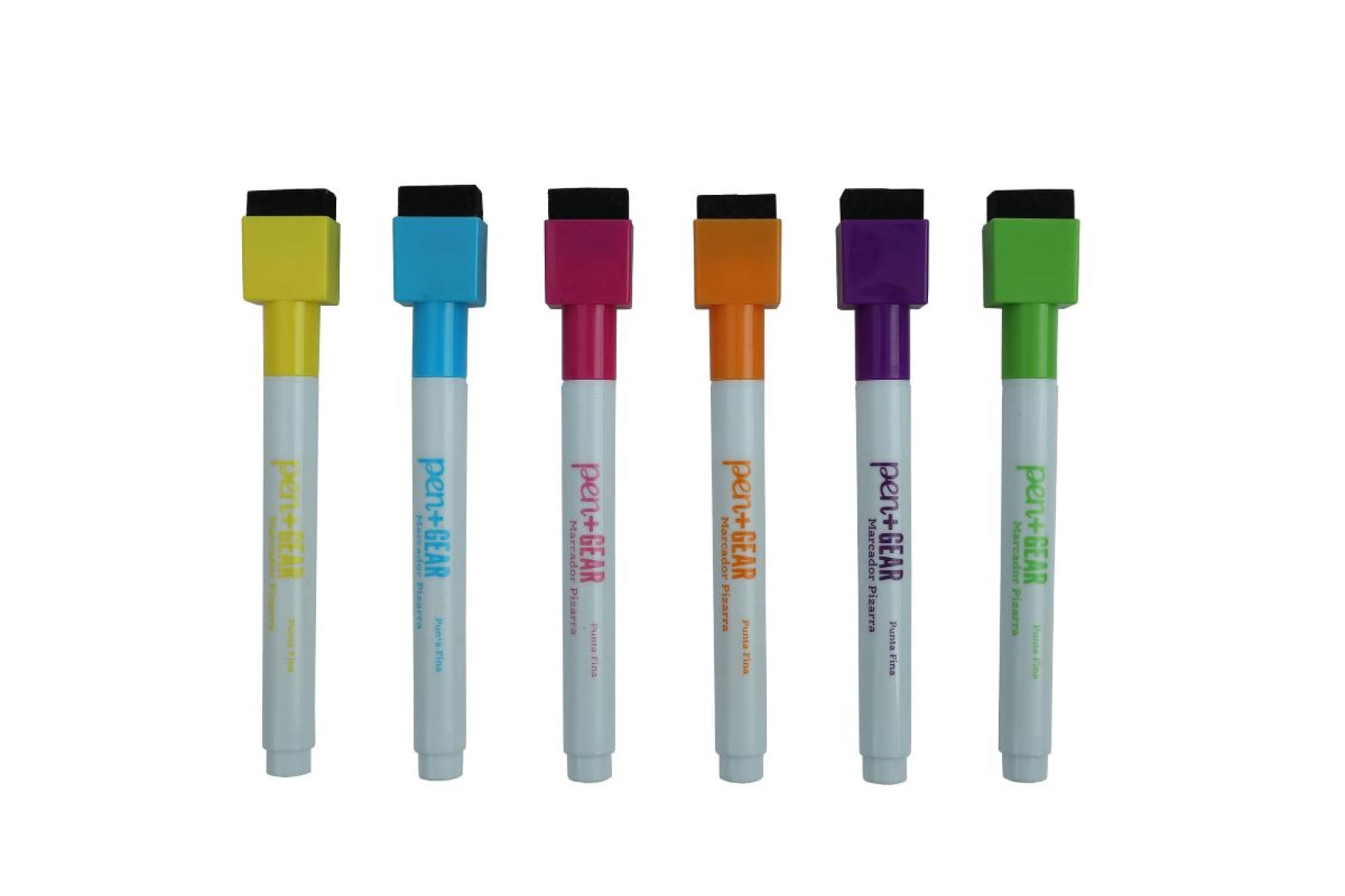 Plumones De Pizarra Brillante Mini 6 Un 1 Un Pen+Gear
