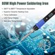 thumbnail image 4 of Kit de soldador Q-MING 80 W 110 V LCD digital 180-480 °C, 4 of 6