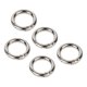thumbnail image 3 of 5 Piezas Anillos De Resorte Bolsos De Metal Llaveros Mosquetón Redondo Clips Broches 19 Mm, 3 of 5