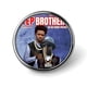 thumbnail image 1 of Hermanastros-Theme Round Button Badge: Premium Metal Construction, Ideal for High-End Events 2.8 cm, 1 of 6