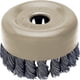 thumbnail image 1 of Grata Copa Recta Acero Templado Trenzado 4'' - Calibre de 0,6 mm - Buje 7/8'' - Hela, 1 of 3