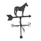thumbnail image 2 of Metal Weathervane Farm Home Garden Patio Estaca Techo Decoración Artesanía Pony, 2 of 5