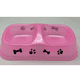 thumbnail image 1 of Taza Doble Para Mascota Cuadrada Plastico, 1 of 1