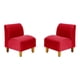 thumbnail image 1 of Set Poltrona Soft 1C Felpa 04 Rojo, 1 of 5