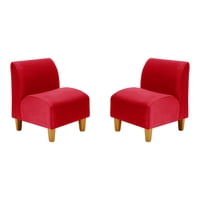 Bodevir - Set Poltrona Soft 1C Felpa 04 Rojo