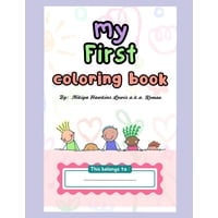 Libro Para Colorear Majosta My First