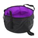 thumbnail image 3 of 8L Camping Senderismo Lavabo Plegable Cubo Viaje Bolsa De Almacenamiento De Agua Púrpura, 3 of 5