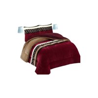 Genérico - Cobertor Con Chiporro Plaza Y Media 180X200Cm Burdeo B7