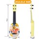 thumbnail image 3 of Ukulele YOLOPLUS de 17 pulgadas, 4 cuerdas, ABS amarillo, 3 of 3
