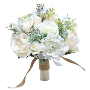 Bothyi - Flores De Peonía Hechas A Mano, Ramos De Boda, Dama De Honor, Flor