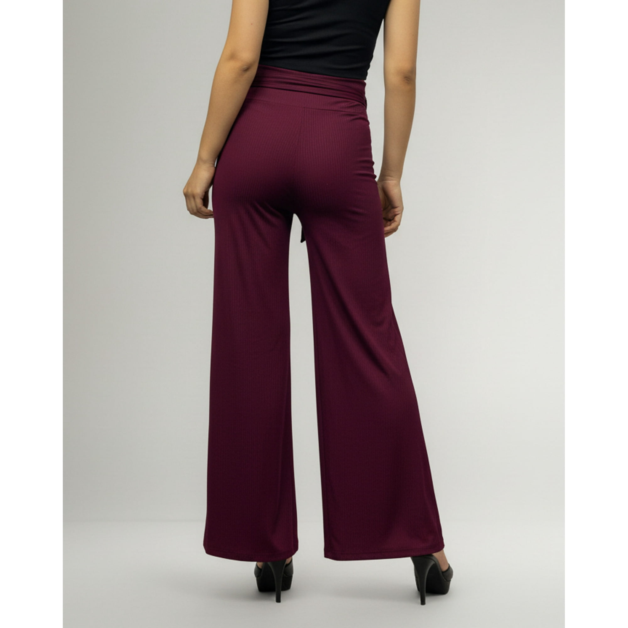 Flix - Pack 3 Pantalón Palazo Mujer Confección Nacional Premium