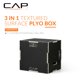thumbnail image 2 of Caja pliométrica texturizada de goma CAP Barbell 51 cm x 46 cm x 41 cm, 2 of 8