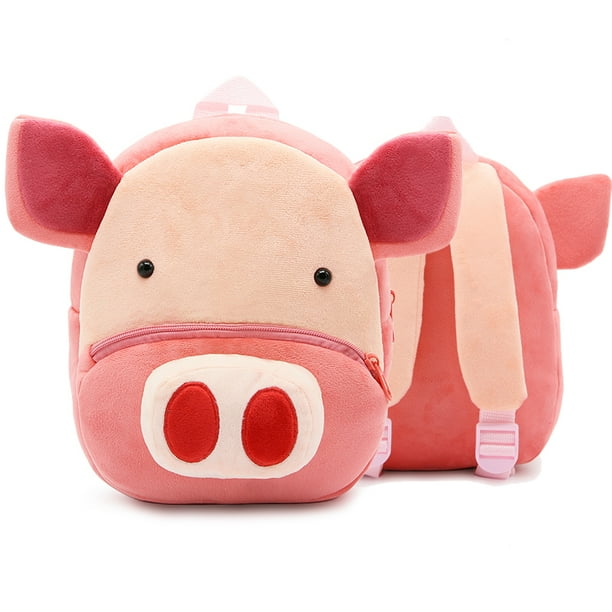 Cute cartoon animals school bags for Kindergarten kids backpack boys girls plush backpack