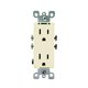 thumbnail image 1 of Receptáculo dúplex Leviton Decora, 15 A, 125 V, color marfil, 1 of 5