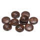 thumbnail image 1 of Uxcell 10pcs 20L Botón de Costura de Madera 1/2"(12.5mm) 2 Agujeros Botones Redondos de Repuesto para Manualidades de Ropa y Decoración, Marrón Medio, 1 of 7
