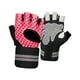 thumbnail image 2 of Guantes De Medio Dedo, Guantes Transpirables, Guantes De Levantamiento De Pesas Para Entrenamiento Antigolpes, Color Rosa, 2 of 3