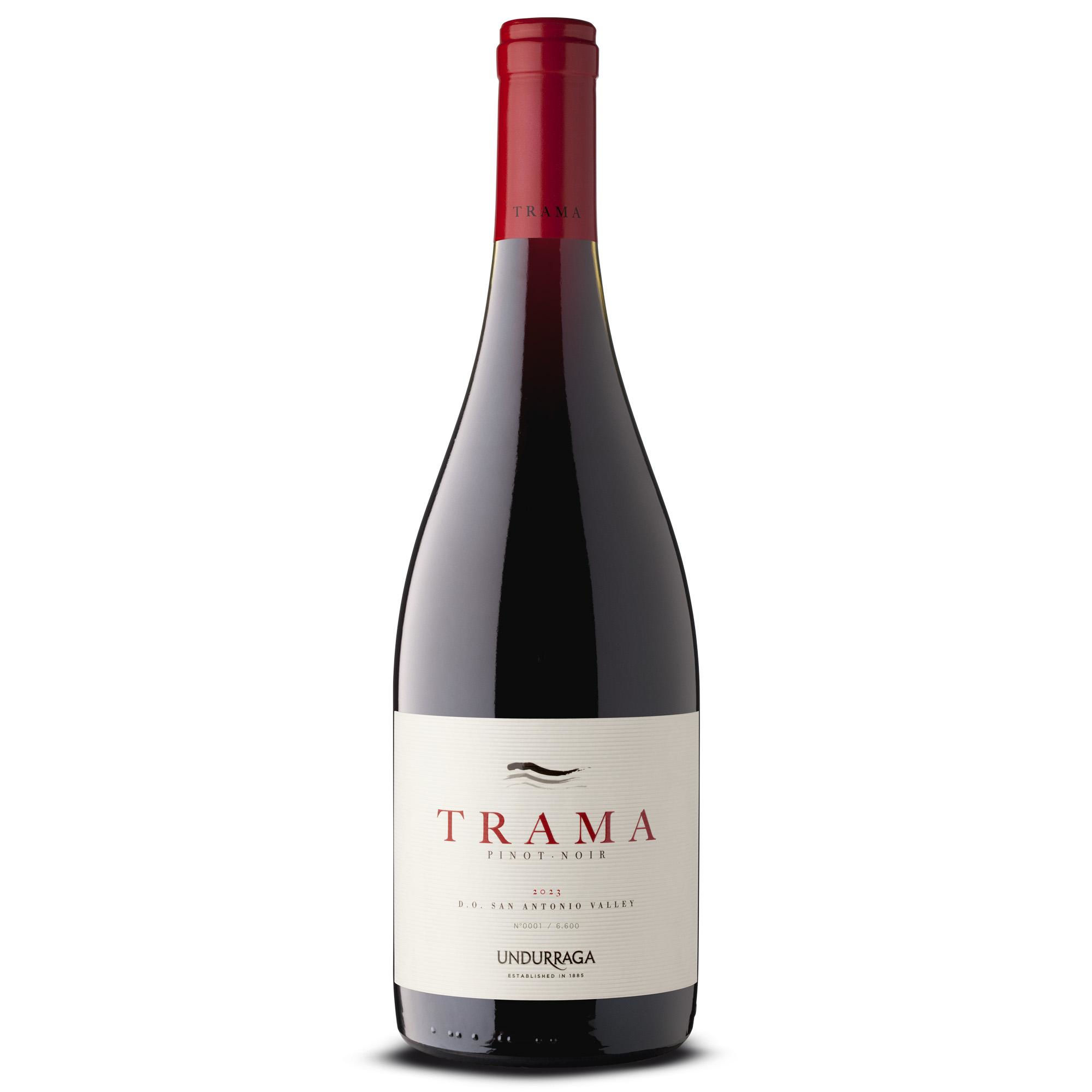 Vino Tinto Pinot Noir 13.7° Botella 750 ml Undurraga