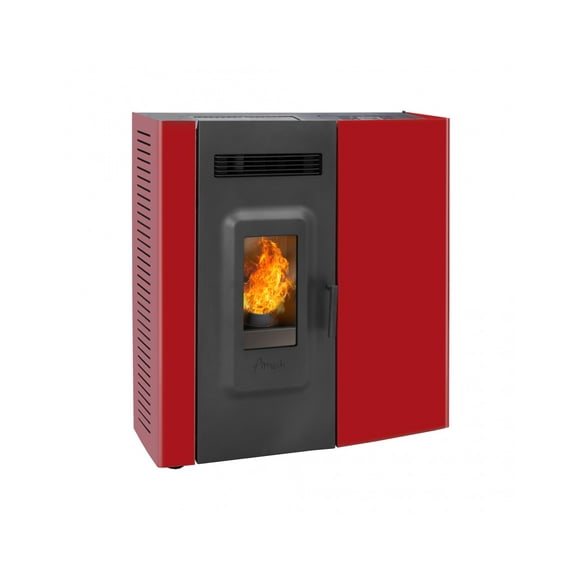 Calefactor a Pellet Slim 9000 Rojo