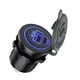 thumbnail image 1 of Cargador De Coche De 12V 24V Tipo C USB Con Luz Azul Para Motocicleta RV 45W, 1 of 5