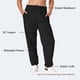 thumbnail image 3 of Joggers Hanes Originals de felpa gruesa, tiro de 76 cm, 3 of 6