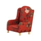 thumbnail image 4 of Sofá Individual En Miniatura, Mueble En Miniatura Para Casa De Muñecas Escala 1:12, Regalo Para Juegos De Rol, Rojo, 4 of 5