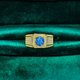 thumbnail image 3 of Anillos de Compromiso de Moissanita para Hombre 1 Quilate Color D VVS1 Anillos de Diamante Amarillo/azul/verde Bandas de Boda de Moissanita con Certificado, 3 of 6
