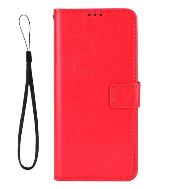 Funda tipo libro para Xiaomi Note 12 Pro Plus 5G, cartera todo‑en‑uno, funda multifuncional con tarjetero y correa de muñeca desmontable