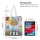 thumbnail image 5 of Bolso de Tela Desmarcar Pou Estampado 38x45cm, 5 of 6