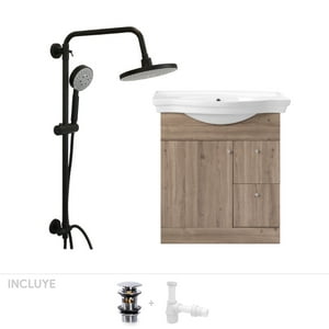 Stretto - Pack Baño Beleña | Mueble + Columna Ducha