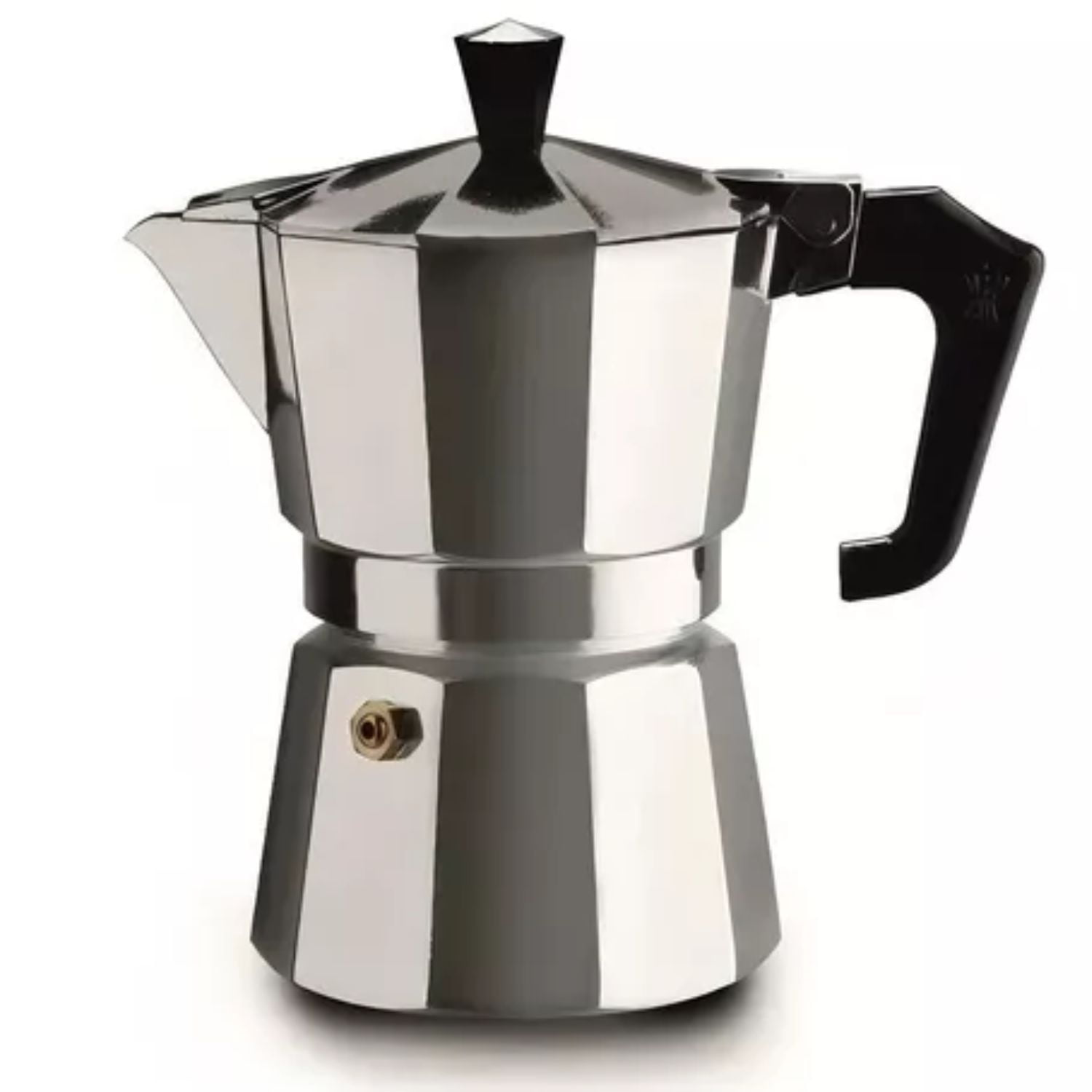 Genérico - Cafetera Italiana De Aluminio 6 Tazas Cafe Desayuno