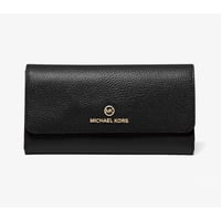 Billetera Michael Kors - Conjunto De Jet De Billetera Tríptico Grande - Negro