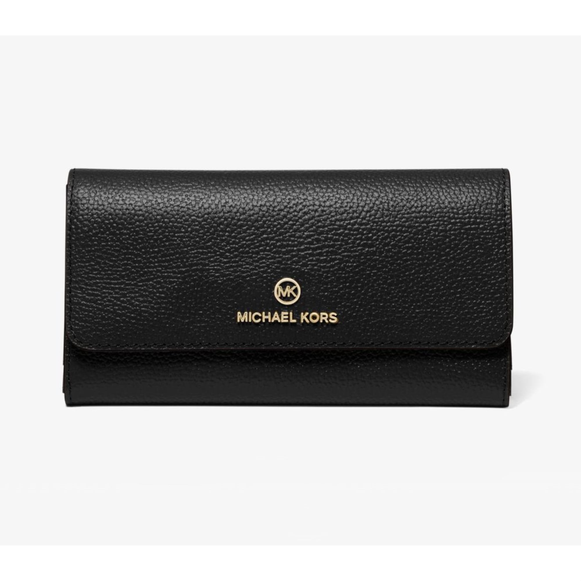 Billetera Michael Kors - Conjunto De Jet De Billetera Tríptico Grande - Negro