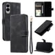 thumbnail image 1 of Funda Cartera para Samsung Galaxy S25 Edge Tapa con Ranuras, Soporte y Correa Negro, 1 of 5