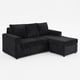 thumbnail image 2 of Sofa Seccional L 3 Cuerpos + 2 Puff Negro, 2 of 2