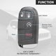 thumbnail image 4 of Carcasa de llave YOLLKY de 4 botones para Jeep Renegade, Jeep Compass y Fiat 500X, 4 of 7