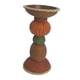 thumbnail image 1 of Candelabro De Pilar Artesanal, Candelabro Simple Para Sala De Estar, Hogar, 21cm, 1 of 5