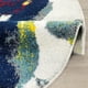 thumbnail image 3 of Alfombra Redonda Florida Blanca 160 x 160 cm, 3 of 3